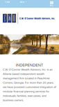 Mobile Screenshot of cwoconner.com